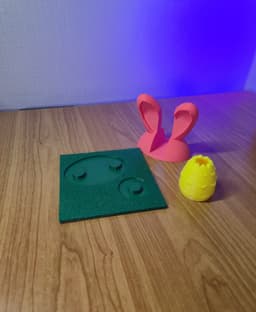 Easter Bunny Table Companion 3d model