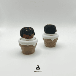 Ice Cream Buddy Clicker (dachshund) 3d model