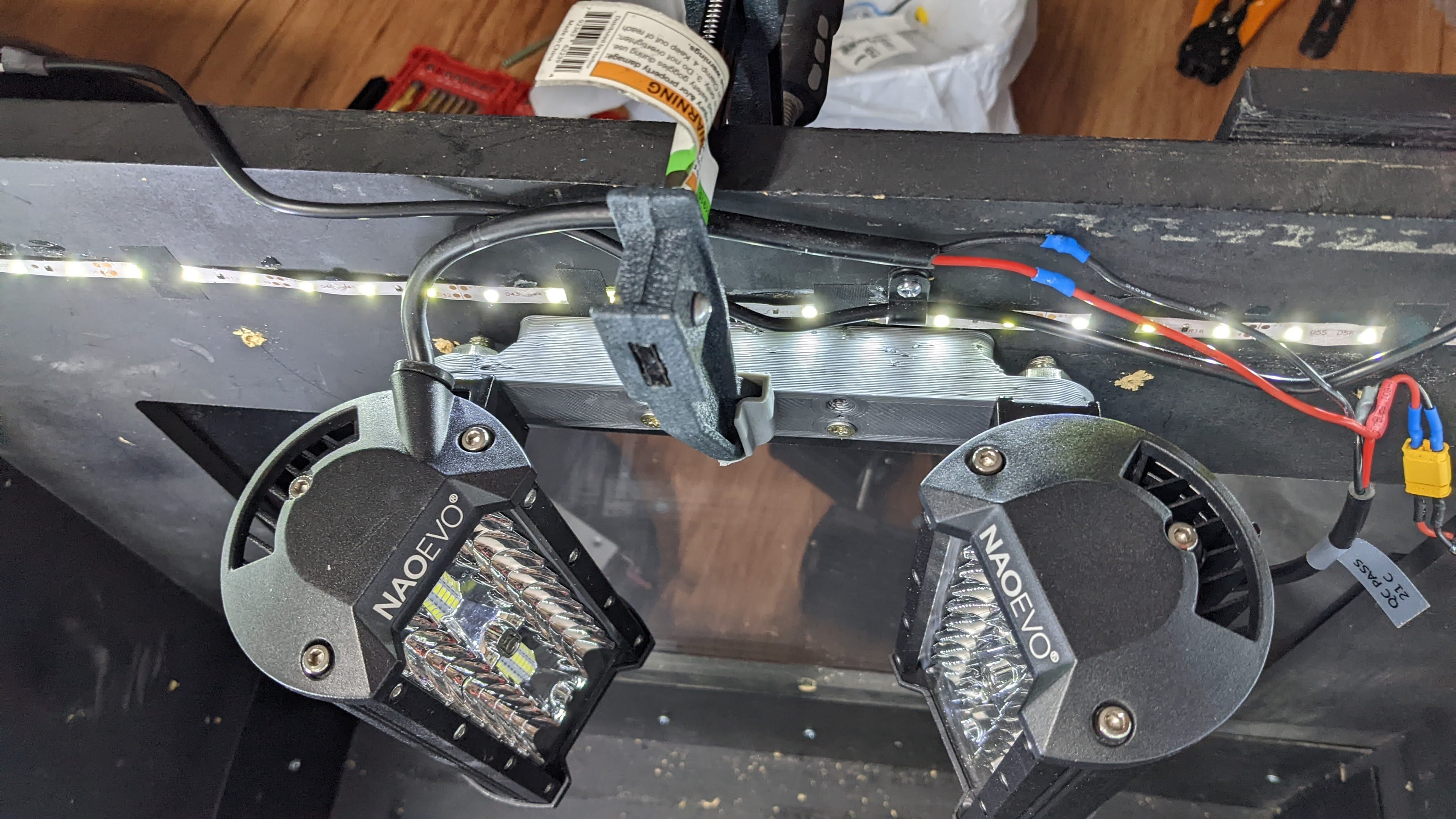 Test Box Highspeed Video Lighting Setup 3d model