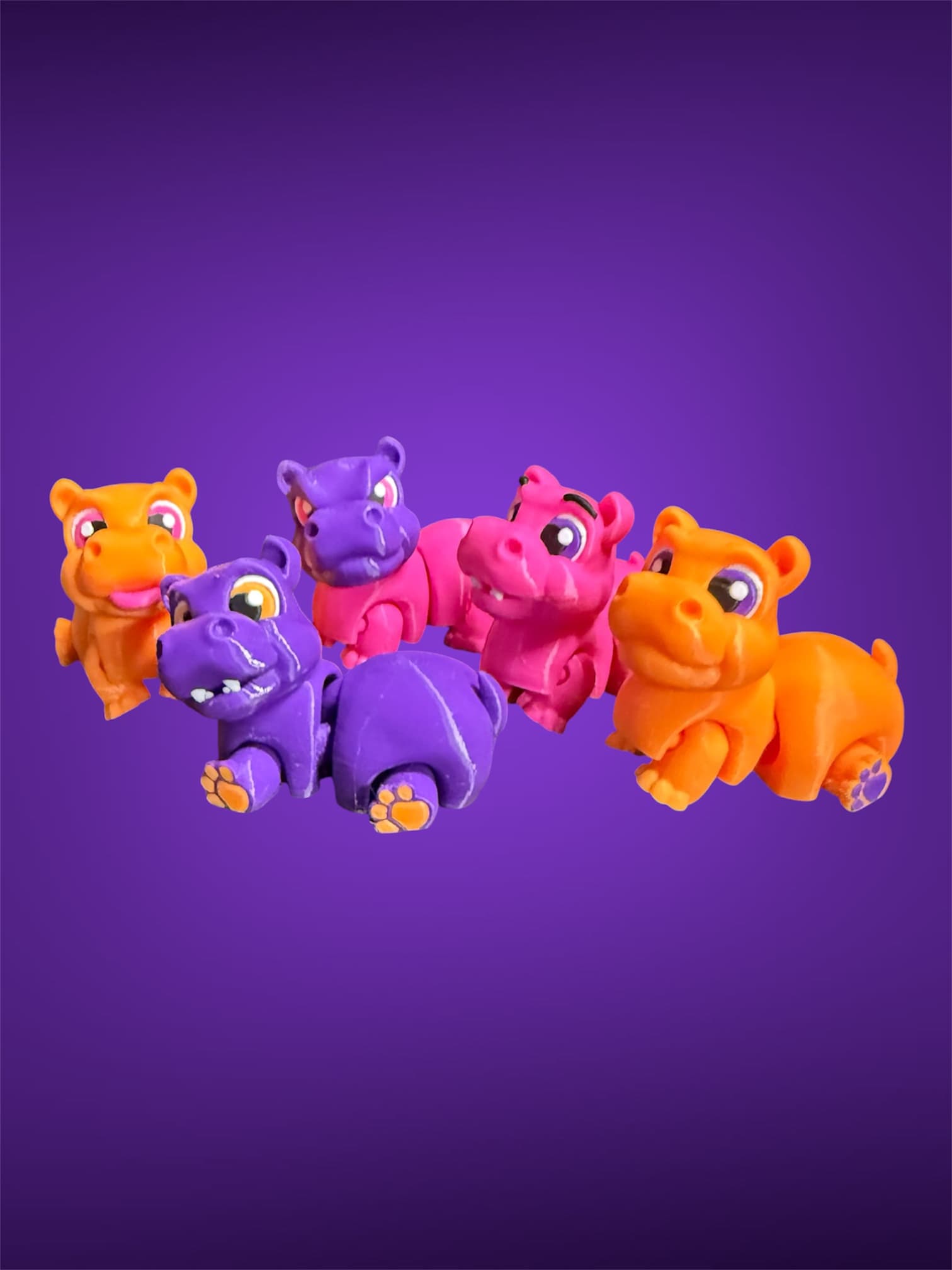 Rebel Buddy Hippo 3d model