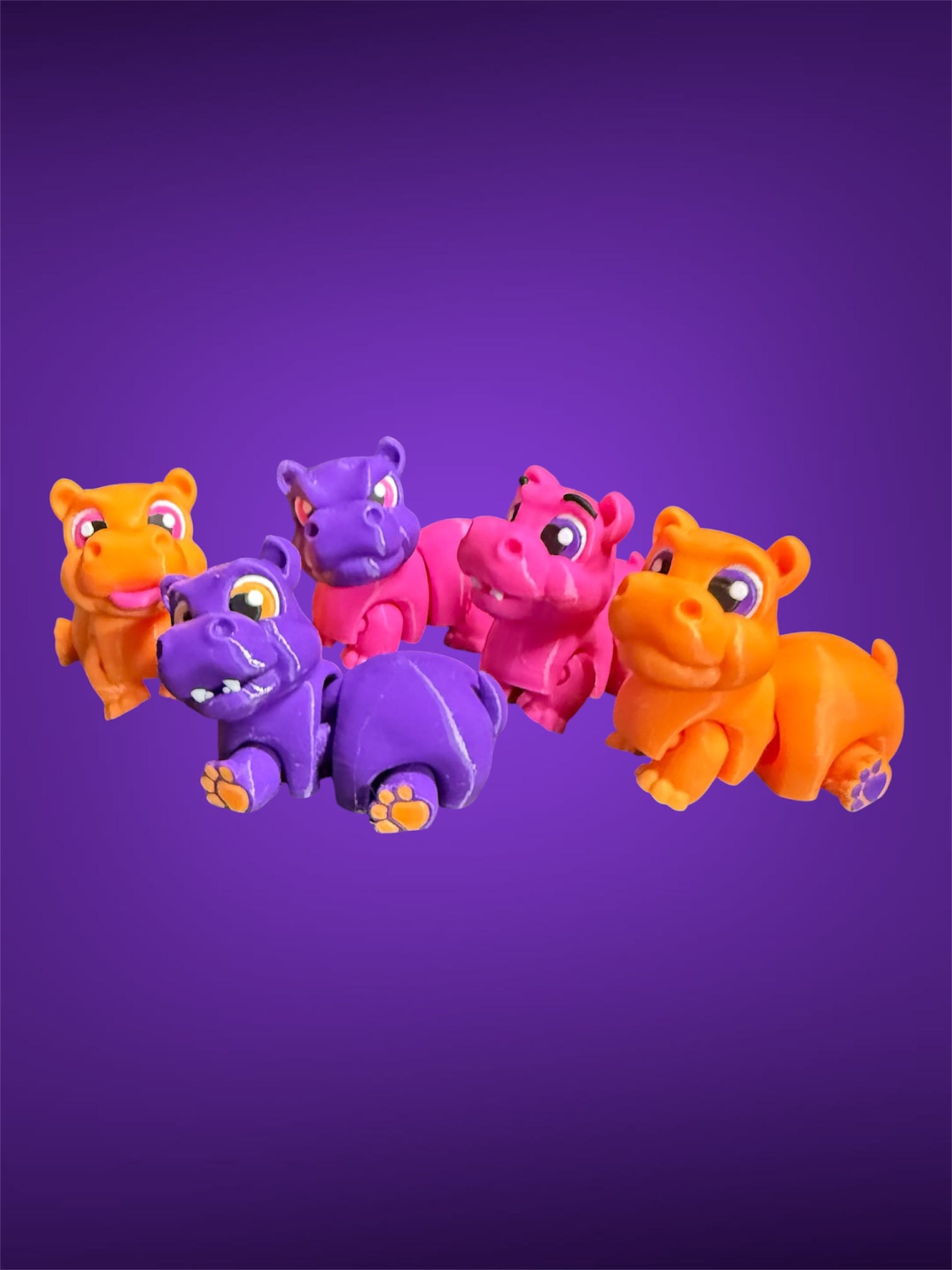 Rebel Buddy Hippo 3d model