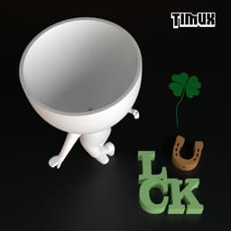 ROBERT PLANT WITH A LUCK SIGN 3d model