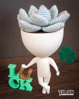 ROBERT PLANT WITH A LUCK SIGN 3d model