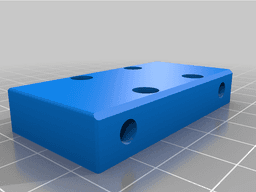 Rail MGN 12 sur XY Hypercube evolution 3d model