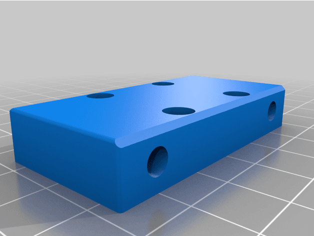 Rail MGN 12 sur XY Hypercube evolution 3d model