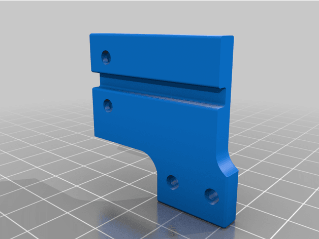 Rail MGN 12 sur XY Hypercube evolution 3d model