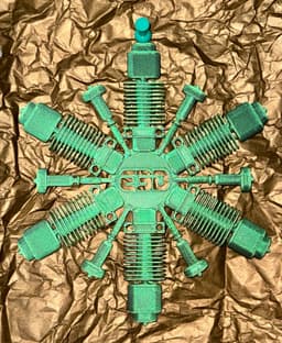 Fun print in PolyMaker Starlight. 3d model