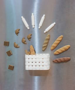 Bakery Bites Magnet Set 3d model