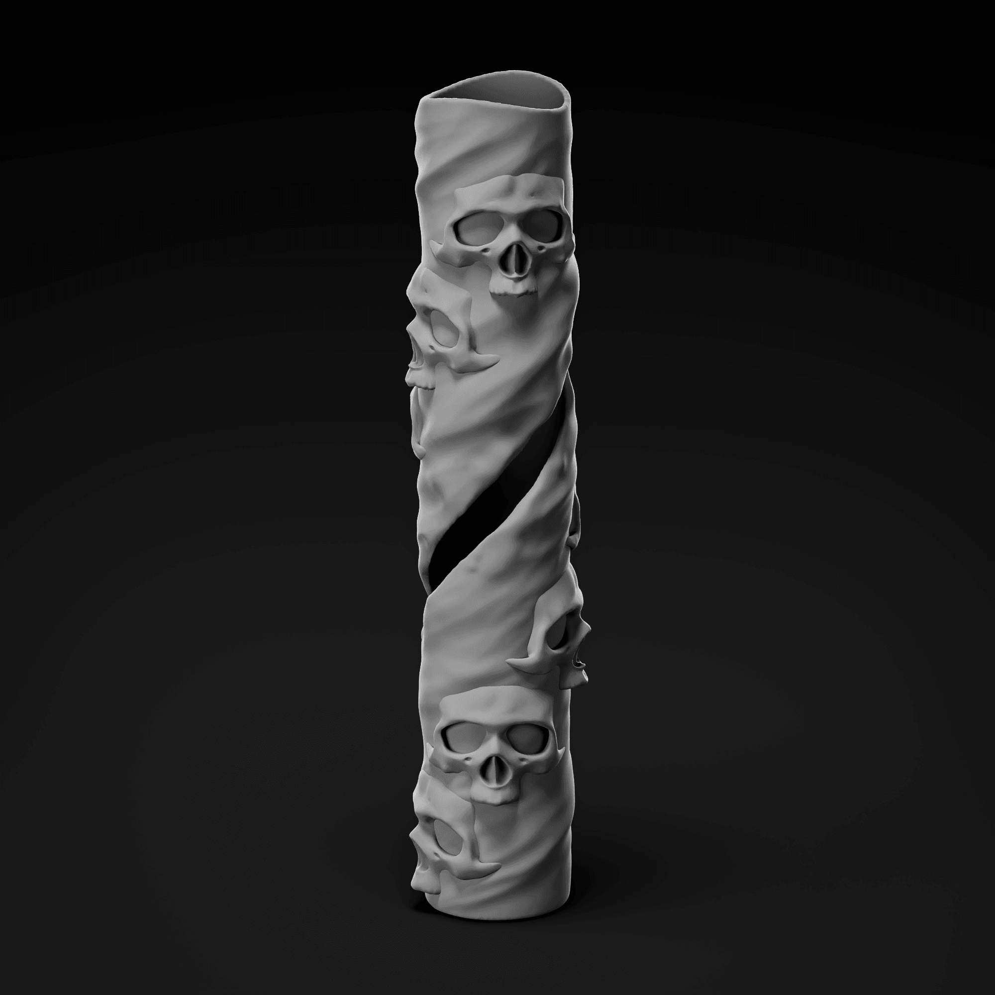 Kiwi Spark Skull Cover 3d model