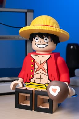 Monkey D. Luffy Modular Figure 3d model