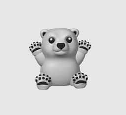 Polar Bears Need Hugs Too! 3d model