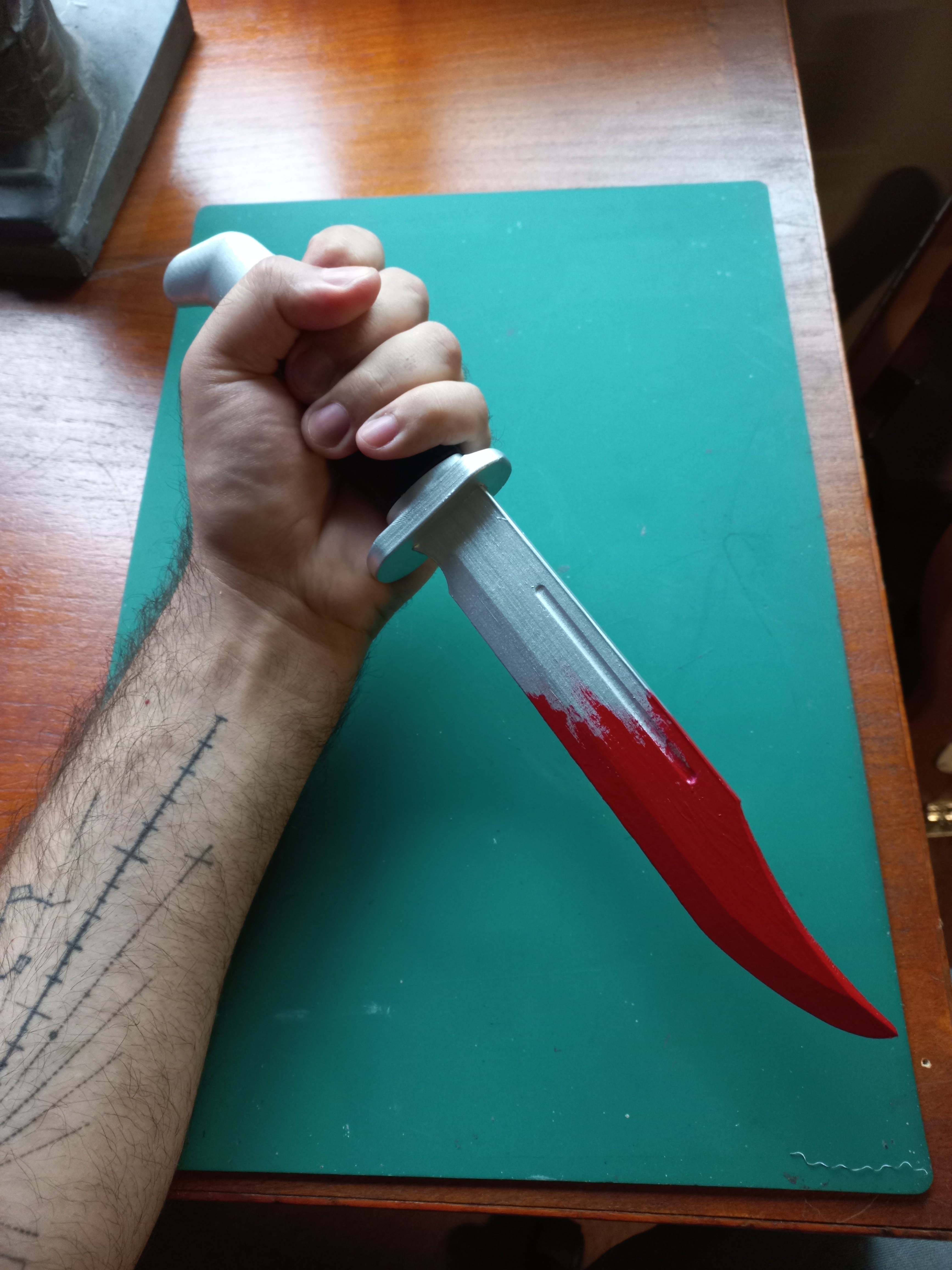 Ghost Face Knife 3d model