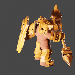 Dwarf Warrior v2.0 3d model