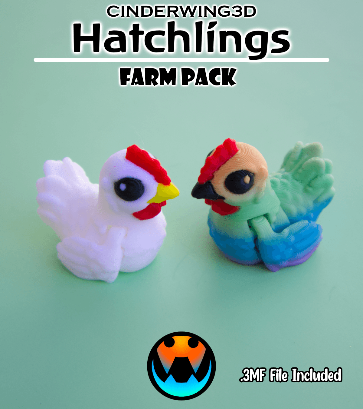 Chicken - Hatchling 3d model
