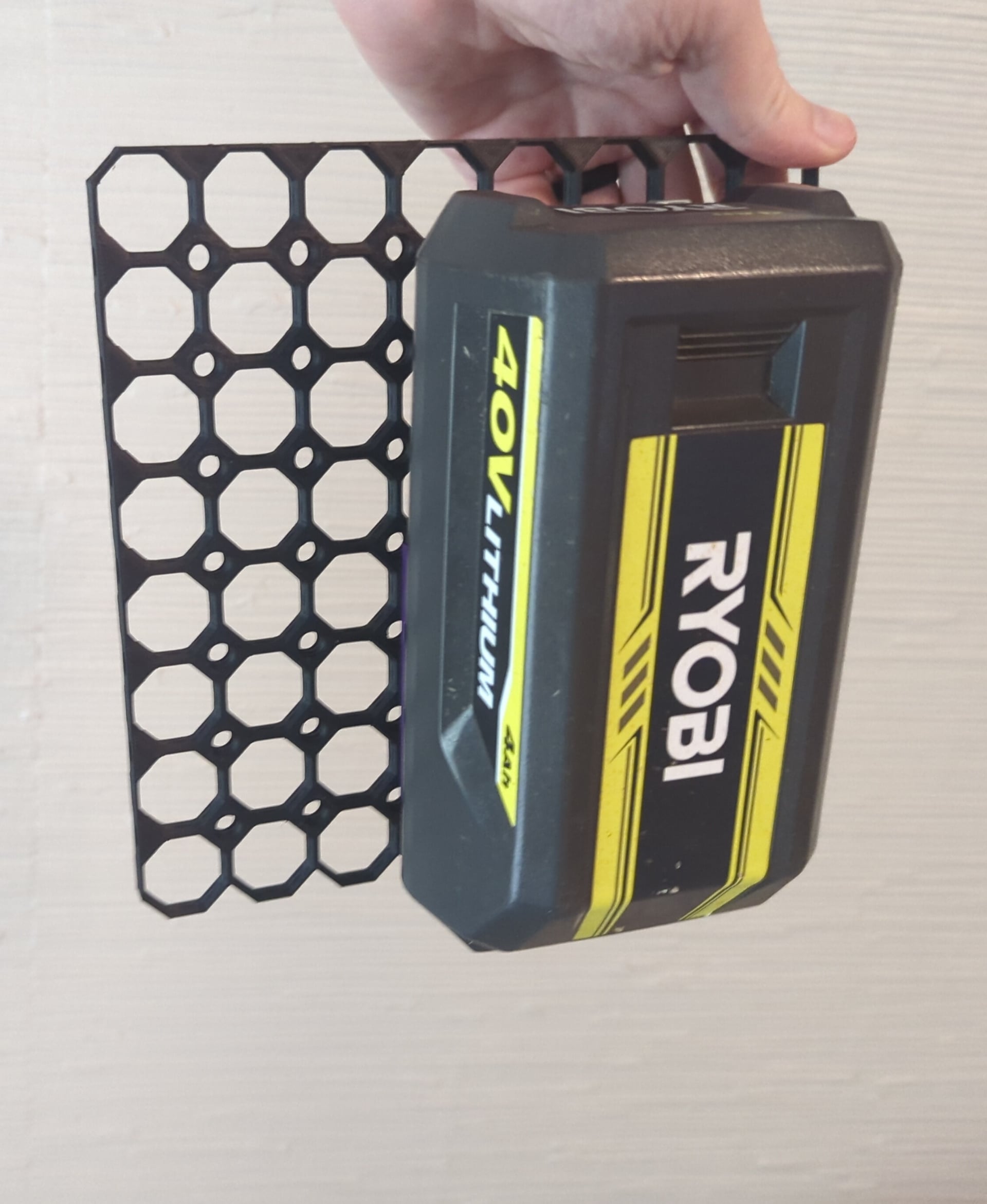 Multiboard Mount for Ryobi 40V Battery 3d model