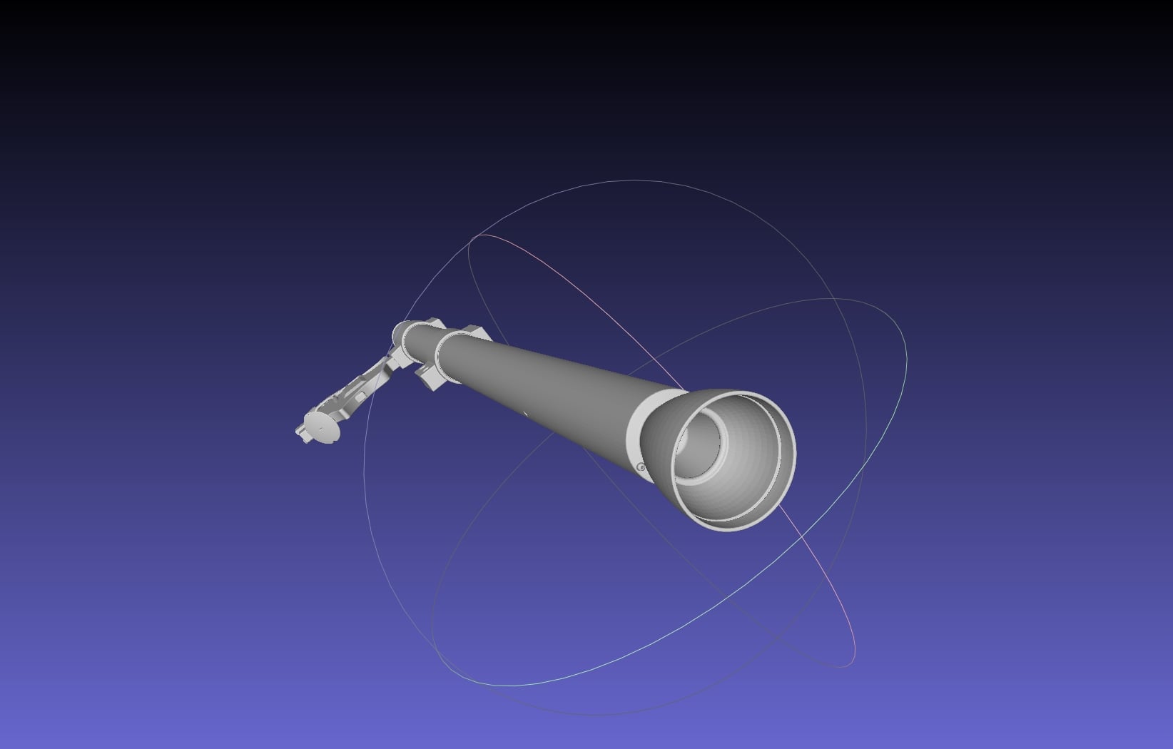 Attack On Titan Thunder Spear Assembly 3d model