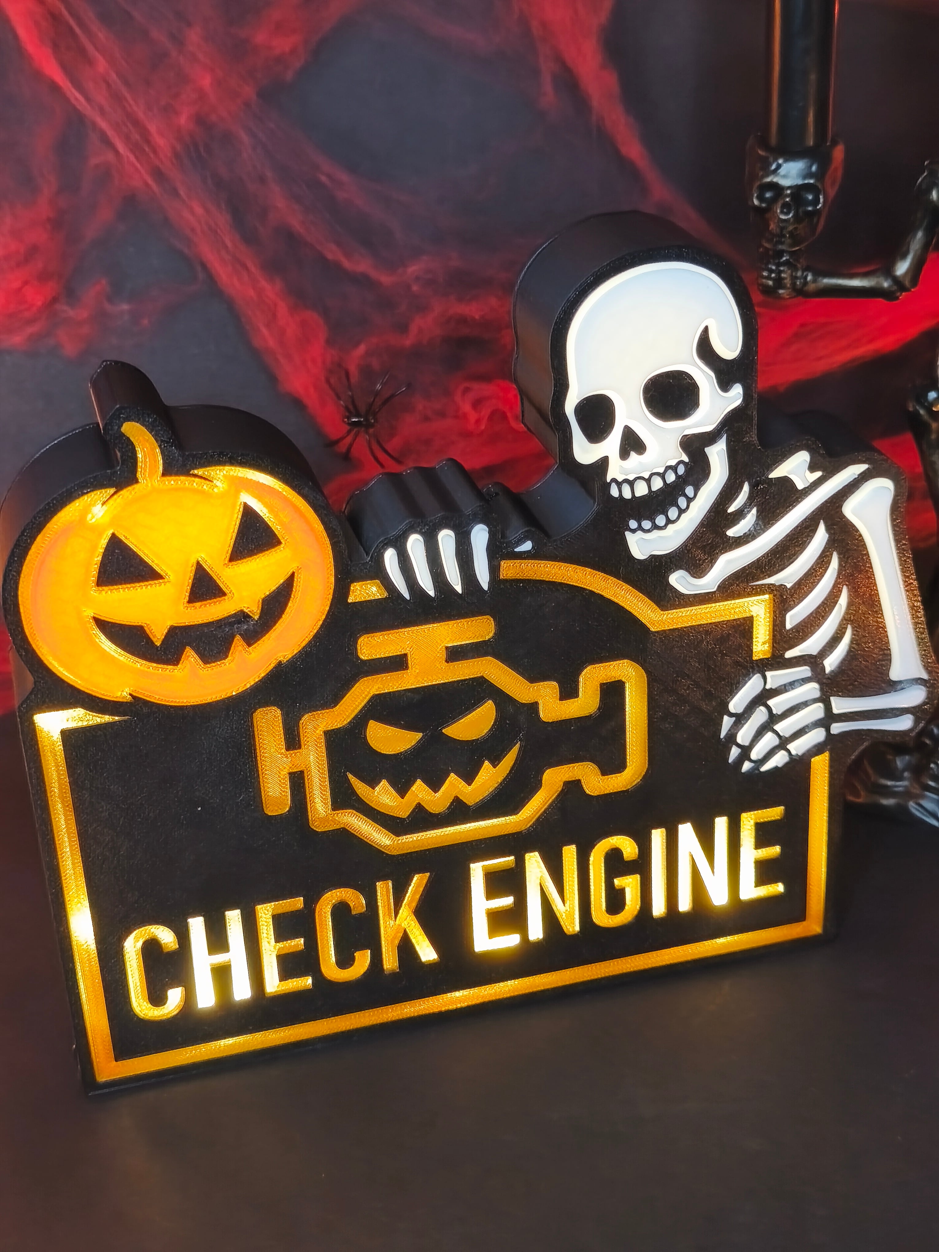 CHECK ENGINE 3d model