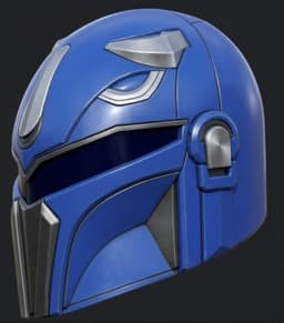 Blue Mando Ranger 3d model
