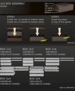 PatternBox - Small box collection 3d model