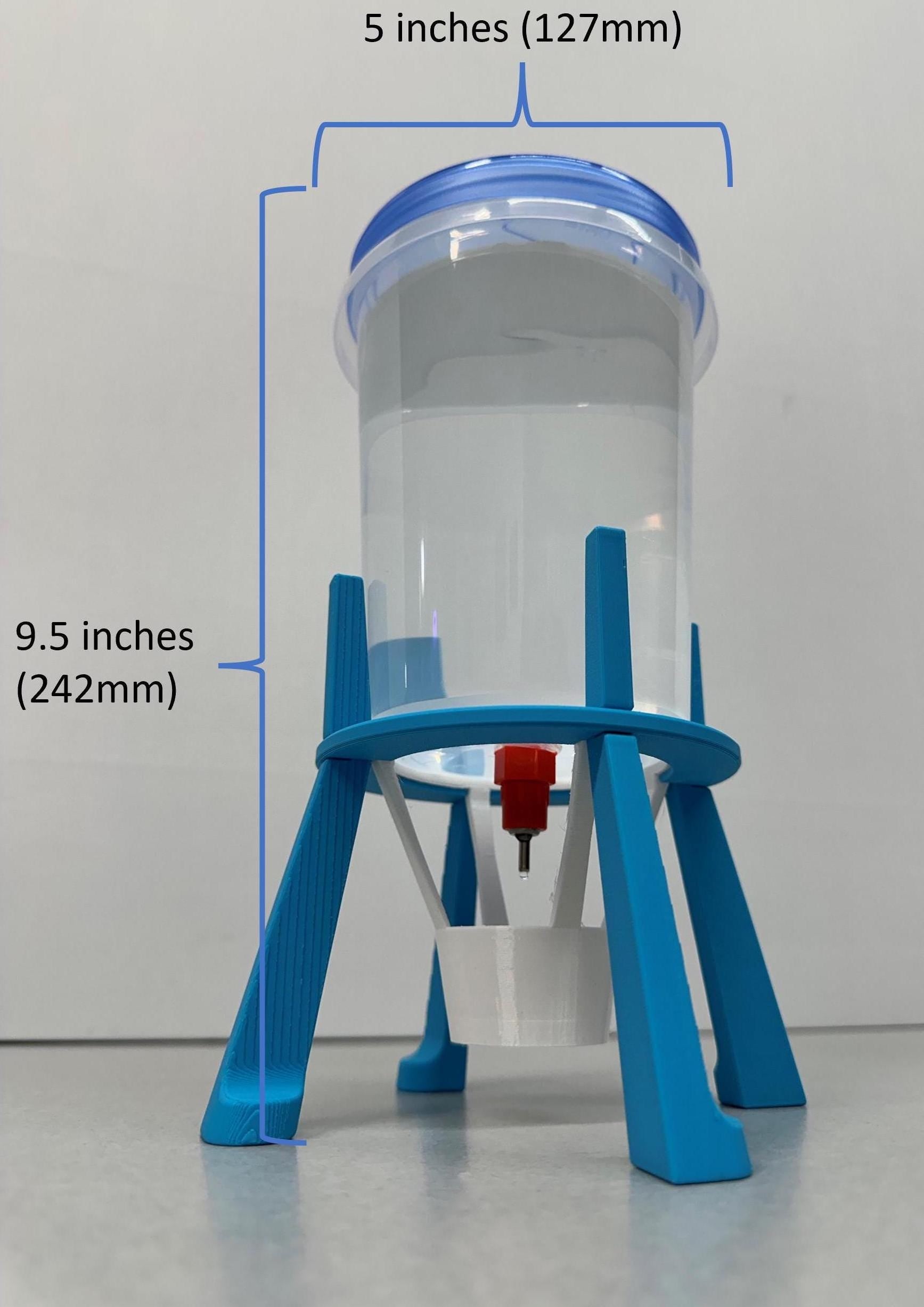 Compact Quail Water Dispenser 3d model