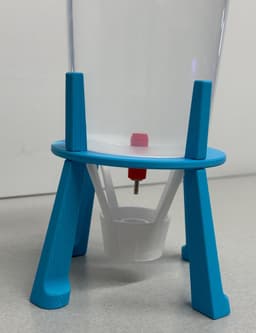 Compact Quail Water Dispenser 3d model