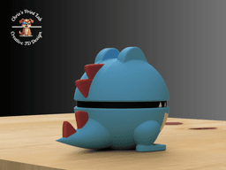 Totadile+Ball+-+A1 Series.3mf 3d model