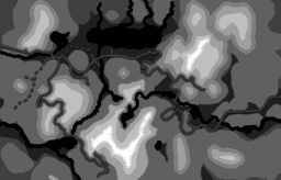 Topographical Map Of Barovia 3d model