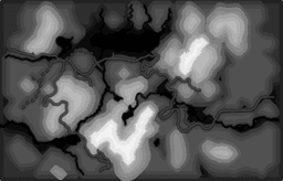 Topographical Map Of Barovia 3d model