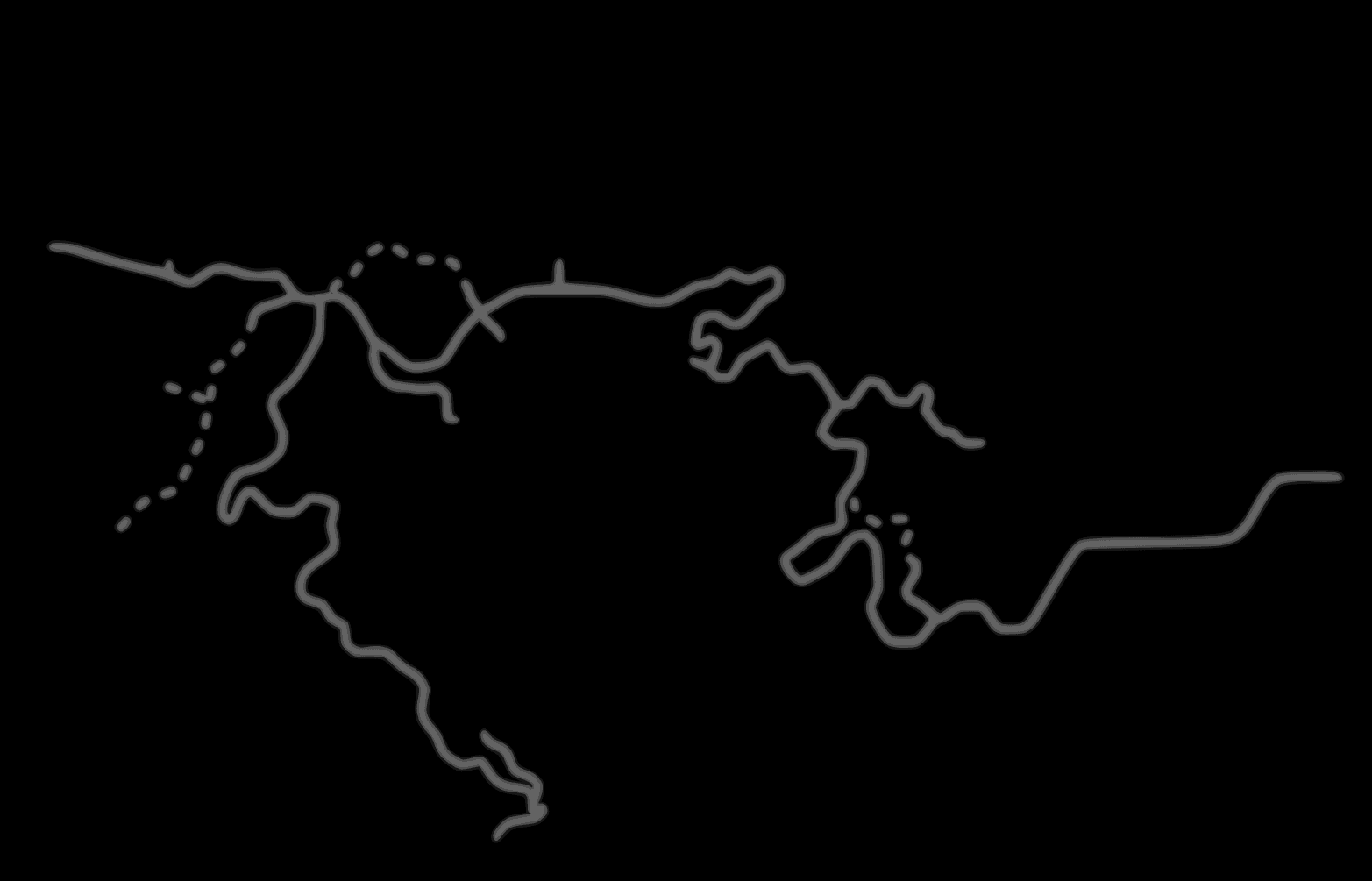 Topographical Map Of Barovia 3d model