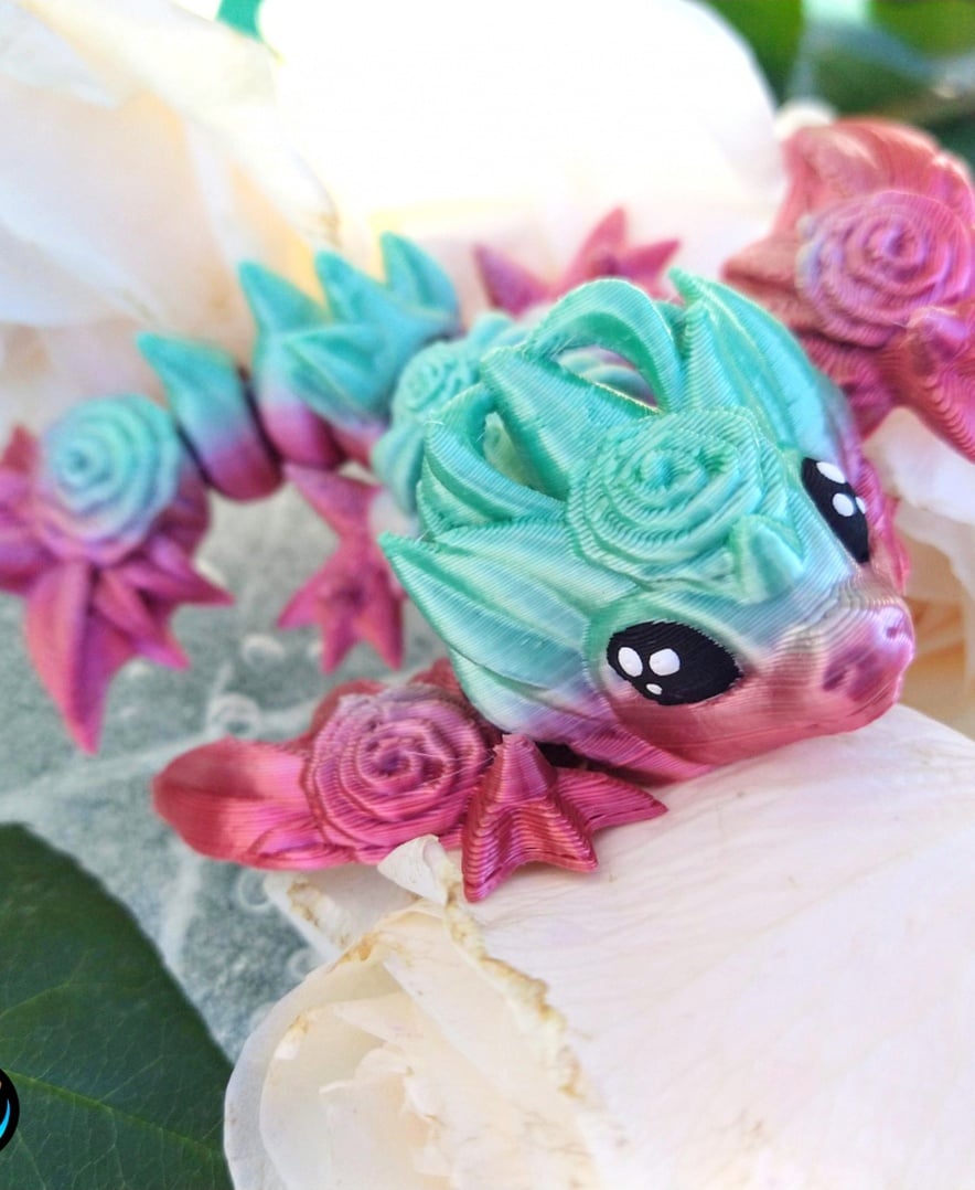 TIny Rose Wyvern 3d model