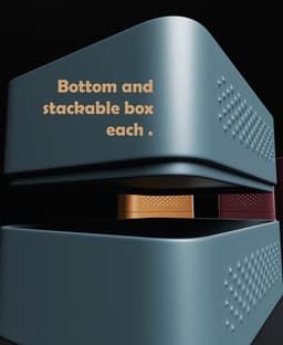 Stackable Box Set 3d model