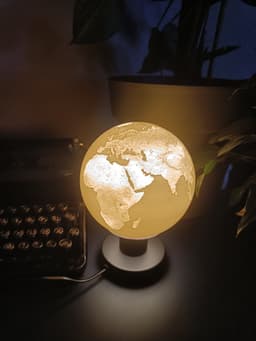 Earth Desk Lamp 3d model