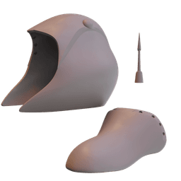 Gatchaman Helmet Jun 3d model