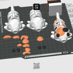 Ultimate Koi Fidget & Clicker Collection (4-in-1 Master Pack) 3d model