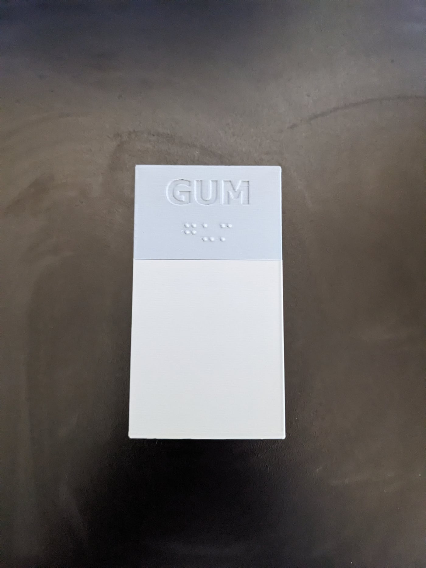 Orbit gum case 3d model