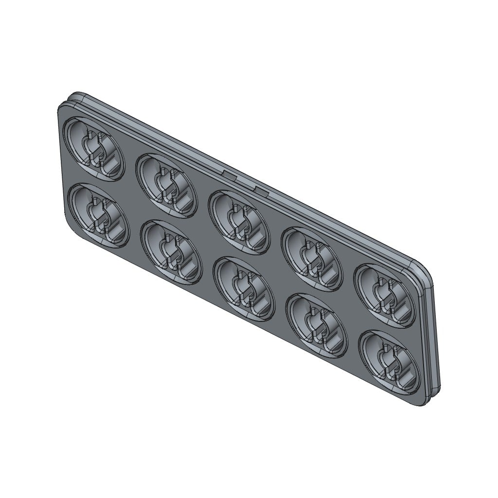 D-LOCK_PANEL.5X2-L 3d model
