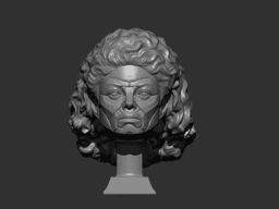 Michael Jackson Robot Bust – Moonwalker 3d model