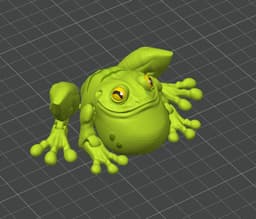 Smiley Toad 3d model