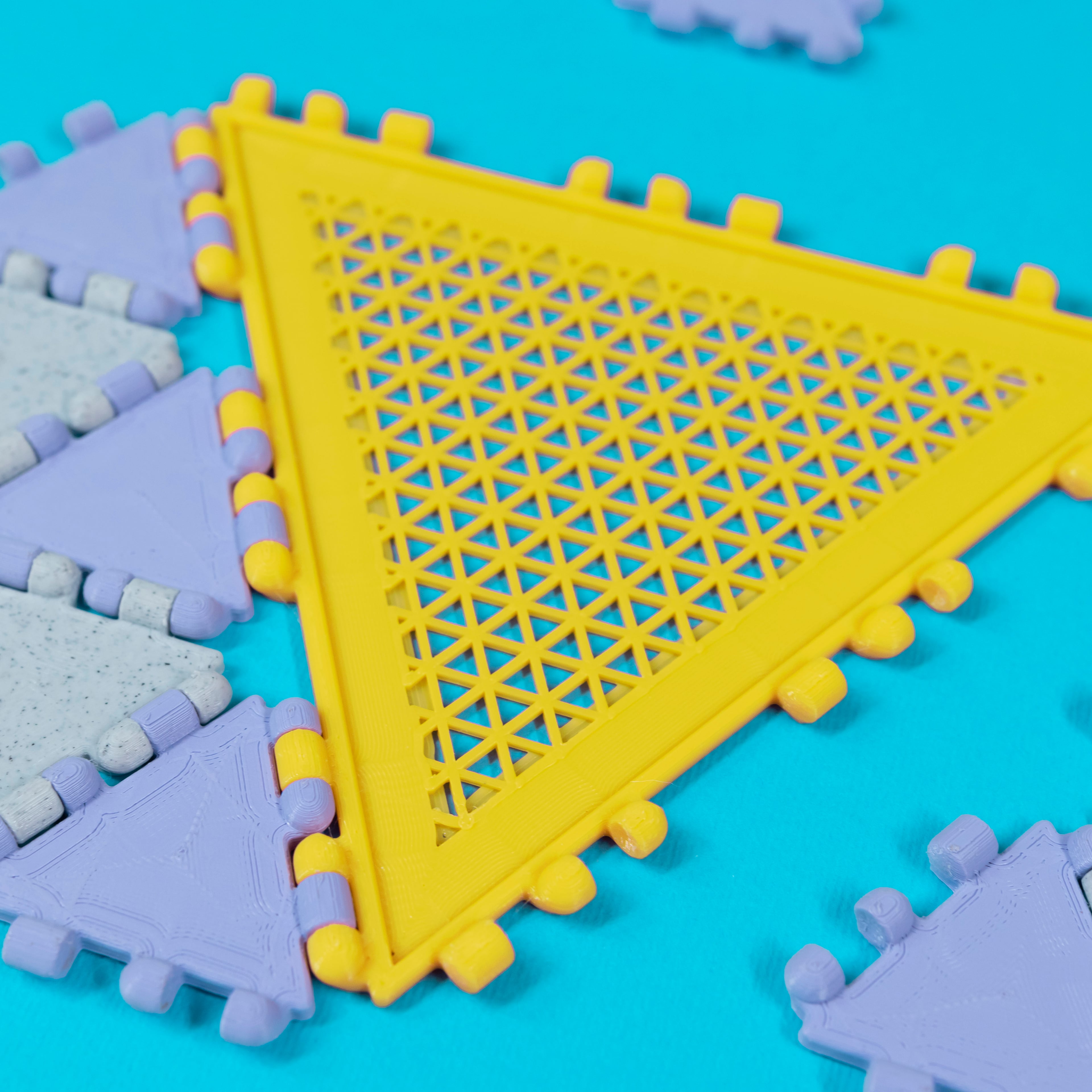 Polypanels // 3x3x3 Triangle 3d model