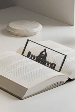 Tokyo Bookmark, Creativity Bookmark, Gıft Idea 3d model