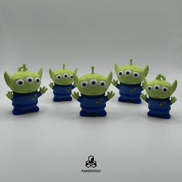 Alien Clickers 3d model