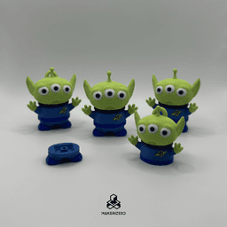 Alien Clickers 3d model