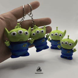 Alien Clickers 3d model