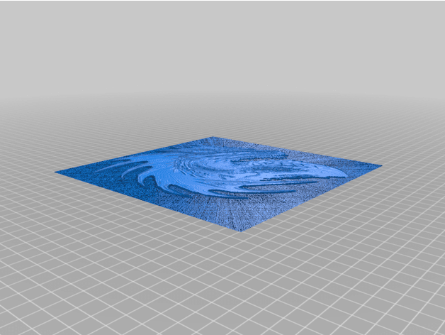 HueForge Dragon 3d model
