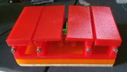 Page Turner from 4 key pc keyboard USB 3d model