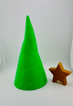 3 Christmas Decor Trees Set -Vase Mode 3d model