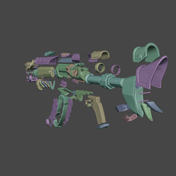 Si Fi Arcane Vandal Valorant 3d model