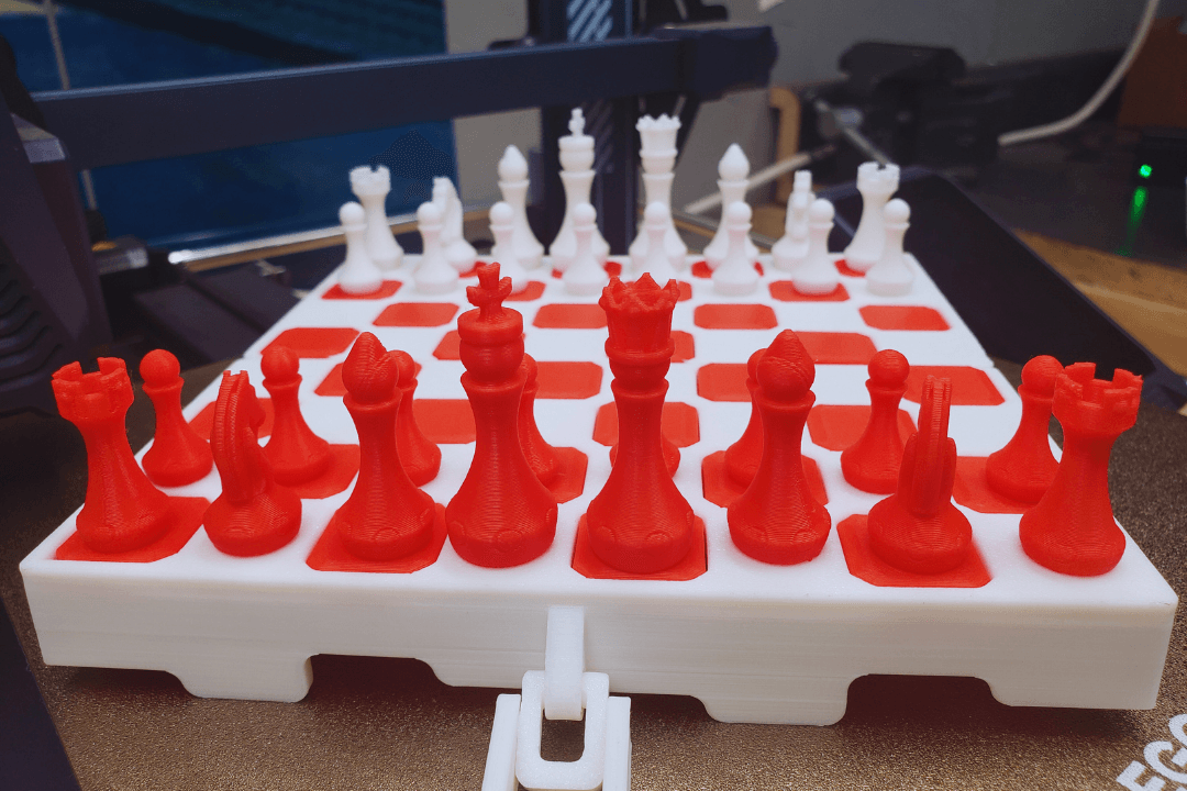 Foldable Chess Set 3d model