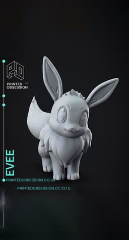 Eevee - Pokemon - Fan Art 3d model