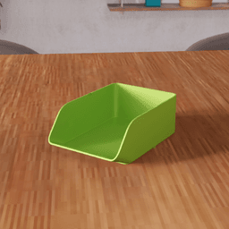 Modular Stackable Desktop Storage Bins Organizer System 3d model